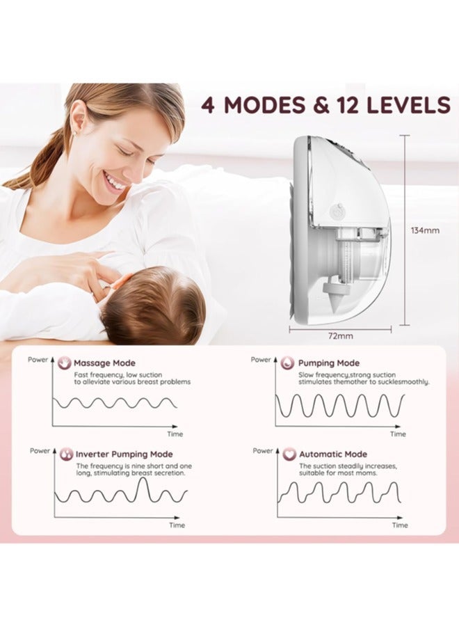 خذها مضخة الثدي بدون استخدام اليدين مع 4 أوضاع و 12مستويات - Image 3